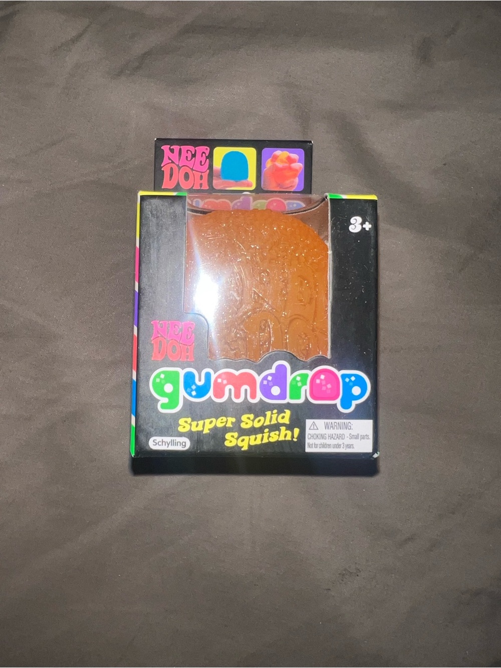Needoh Gumdrop Super Solid Squish 🧡